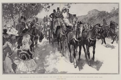 The Opening of the Coaching Season, the Meet of the Coaching Club at the Powder Magazine, Hyde Park by Frank Craig